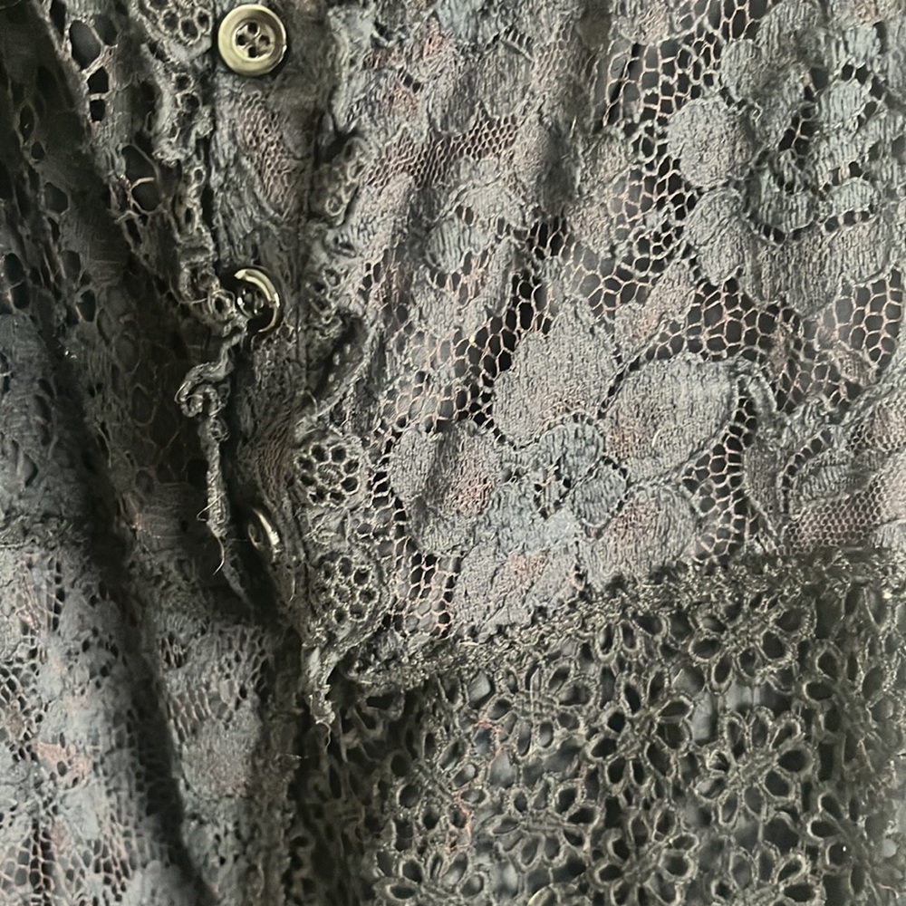 Moschino Cheap And Chic Eyelet Patchwork Lace/ Cr… - image 8